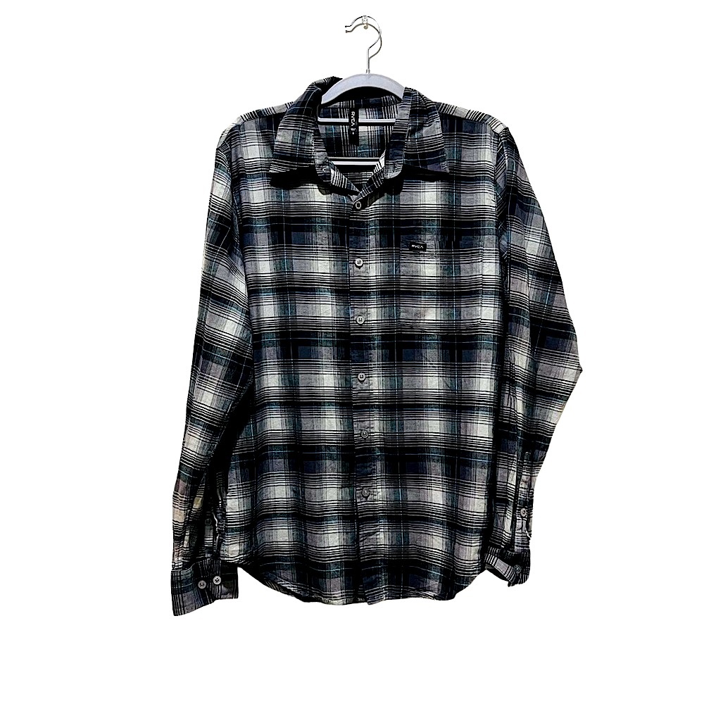 RVCA Plaid Button Down